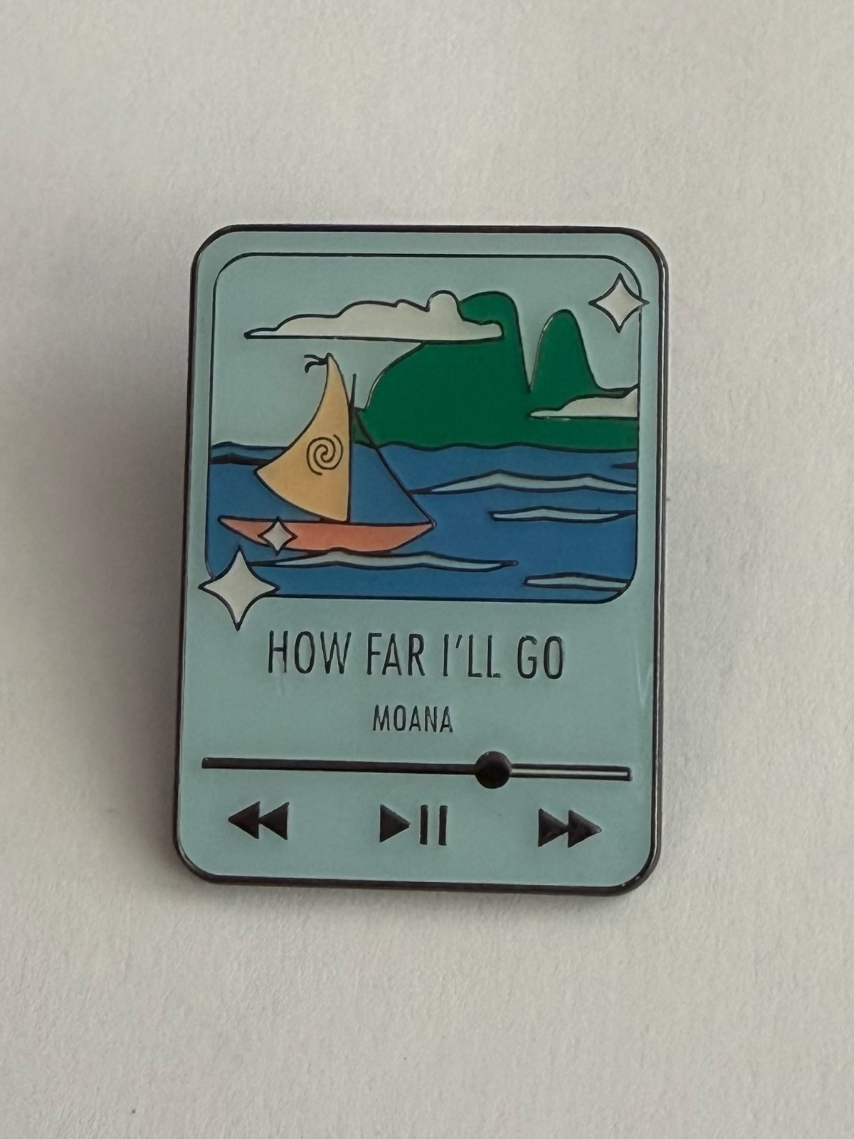 Loungefly Moana - How Far I'll Go - Princess Songs Mystery 2026 Disney Pin H7