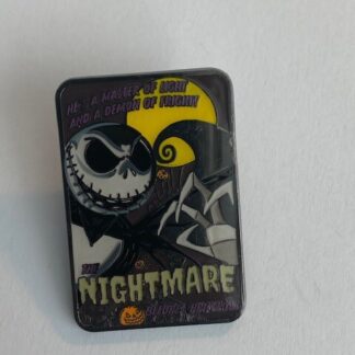 Loungefly Nightmare Before Christmas Poster He’s A Master Of Light Disney Pin B7