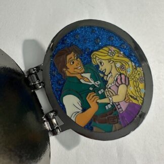 Loungefly Rapunzel Eugene Princess Couple Portraits Locket Disney Pin (B3)