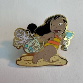 Loungefly Shells Lilo And Stitch Beach Day Disney Pin (D1)
