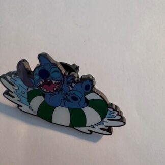Loungefly Stitch Lilo And Stitch Winter Riding Innertube Disney Pin  (D5)