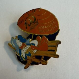M&P DONALD DUCK DONALDS VACATION 100 YEARS OF MAGIC UMBRELLA Disney Pin (A4)