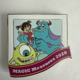 Magic Measures 2020 Cast Exclusive RARE Disney Pin Monsters Mike Sully Boo (B5)