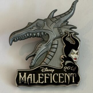 Maleficent - Film Opening Day Pin - Sleeping Beauty 2014 Dragon Disney Pin H0