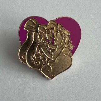 Megara Hercules Couples in Hearts Cast Lanyard Series 2002 REAL Disney Pin F9