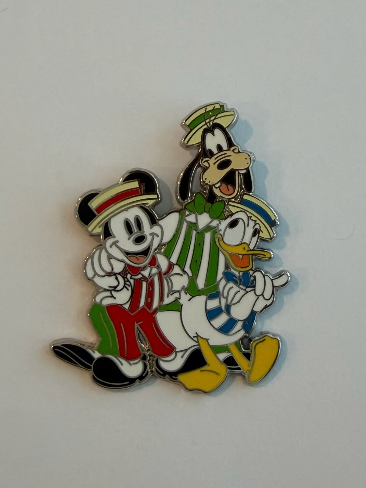 Mickey, Goofy, Donald - Dapper Dans - Barbershop Quartet 2024 Disney Pin H6