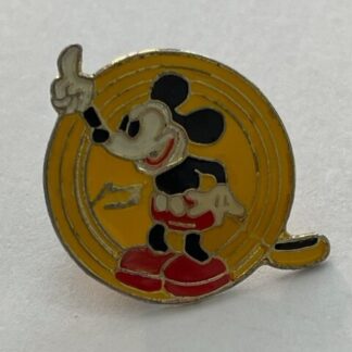 Mickey Mouse Number One Yellow Circle  Disney Pin (C7)