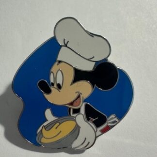 Mickey Mouse with a Bowl Filled with Batter - Magical Chefs  Disney Pin B0