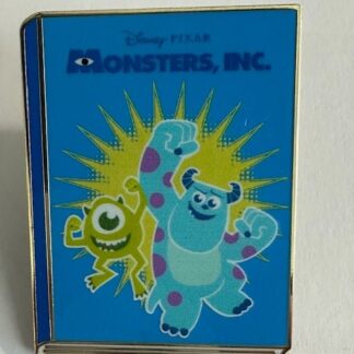 Mike and Sulley Pixar Book Mystery Monsters Inc 2024 Disney Pin F2