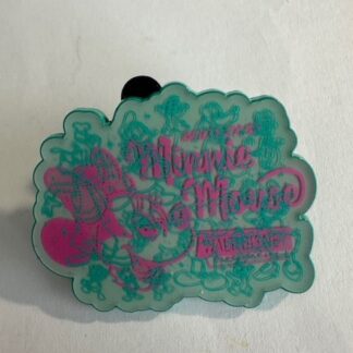 Minnie Mouse - Sweet and Stylish - Mickey's Pals - Lanyard Starter Disney Pin B7