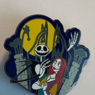 Nightmare Before Christmas 2003 Jack Skellington and Sally Disney Pin (B4)