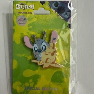 PALM Pink A La Mode Stitch Sand Castle Cuties LILO And Stitch LE Disney Pin (B)