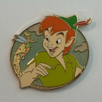 Peter Pan and Tinker Bell - Spreading Pixie Dust Round 2025 Disney Pin H9