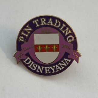 Pin Trading Disneyana Walts Purple Coat Of Arms 2001 Disney Pin LE200 (A2)