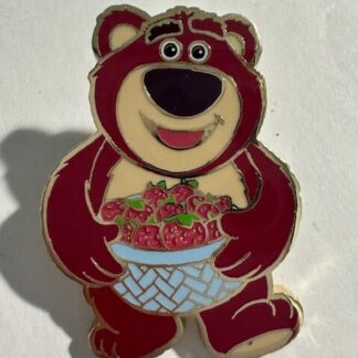 Pink a la Mode Pixar Toy Story Lotso with Strawberries Basket LE 300 Pin (E8)