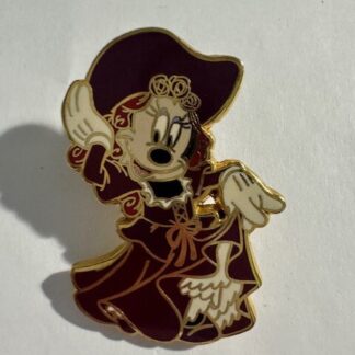 Pirates Of The Caribbean Red headed Minnie Mouse Disney Pin (C0)