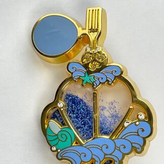 Princess Ariel BoxLunch Perfume Bottle Little Mermaid Glitter Disney Pin G9