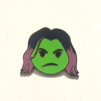 SDCC Gamora Emoji Guardians for the Galaxy Marvel Pin (B5)
