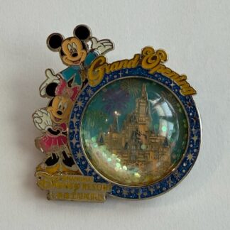 SDR - Mickey Mouse, Minnie Mouse - Grand Opening 2016 Globe Disney Pin H5