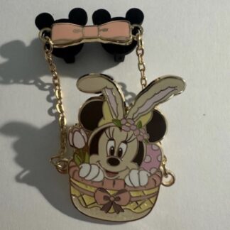 SDR Shanghai Easter Basket Mystery Minnie Mouse Disney Pin (F0)