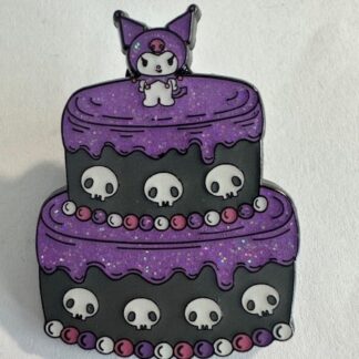 Sanrio Hello Kitty and Friends Kuromi Cake CHASER Enamel Pin B3