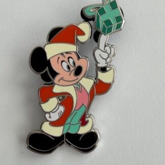 Santa Mickey - Balancing Gift - Christmas 2023 Disney Pin F8