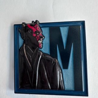Star Wars Celebrarion 2022 Alphabet Pin LE 500 Letter M Maul (C0)