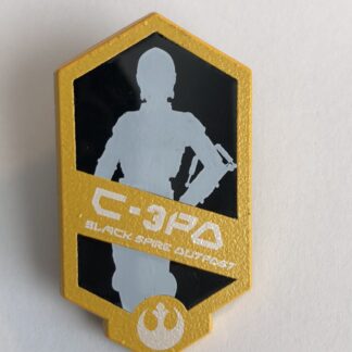 Star Wars - Silhouette Mystery - C-3PO Disney Pin (B4)