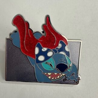 Stitch Blue Bra And Red Cape Lilo And Stitch Experiment 626 Disney Pin (E7)