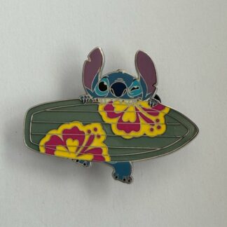 Stitch - Surf Board Bite - Lilo and Stitch 2024 Disney Pin G2