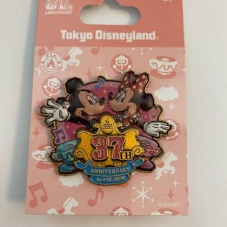 TDL 37th Anniversary 2020 Mickey Minnie Tokyo Disney Pin (B)