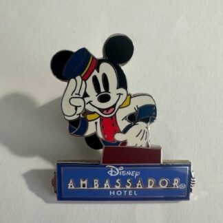 TDR - Mickey Mouse - Ambassador Hotel Disney Pin A0