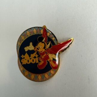 TDR TDL Mickey Mouse New Century Wings Red Disney Pin (A2)