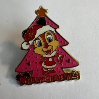 TDS Clarice Christmas Tree Game Prize Christmas 2005 Tokyo Disney Pin (C1)