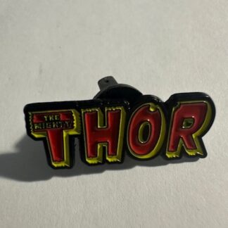 The Mighty Thor Name Logo Marvel Disney Pin B3