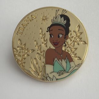 Tiana Gold Coin Disney Loungefly Pin Blind Box Disney Princess and the Frog C6