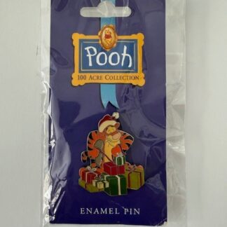 Tigger with Presents - Santa Hat - 100 Acre Collection Disney Pin B