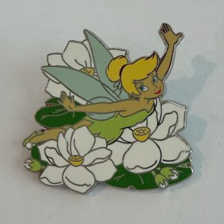 Tinker Bell - Water Lily - Magical Mystery 2022 White Flowers Disney Pin H5