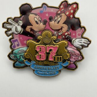 Tokyo Disney Resort Pin 2020 TDL 37th Anniversary Mickey & Minnie D9