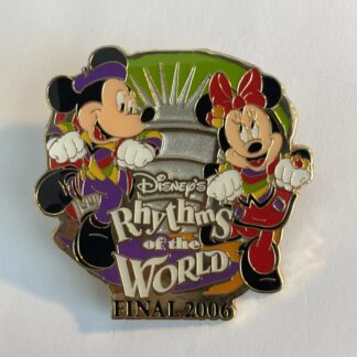 Tokyo Disney Resort Pin Tokyo Disney SEA Rhythms Of The World Final 2006 TDR A4