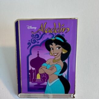 Uncas Jasmine Princess Book Aladdin Disney Pin D6