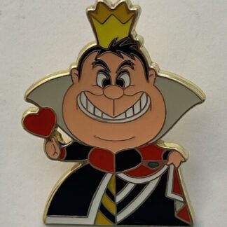 Uncas Queen Of Hearts Alice In Wo Demand Villains Chibi Mystery Disney Pin (D9)