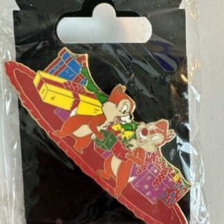 WDI Chip And Dale Mickey & Friends Christmas Tree Puzzle LE 300 Disney Pin (B)