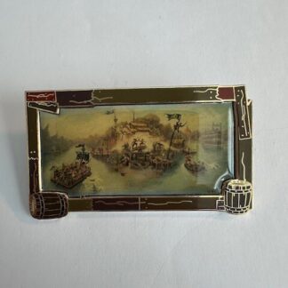WDI DL Pirates Lair Concept Art Framed Pirates Of The Caribbean Disney Pin (A8)