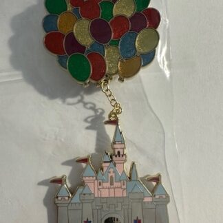 WDI - Disneyana - Disneyland Castle with balloons 2012 LE 250 Disney Pin C3