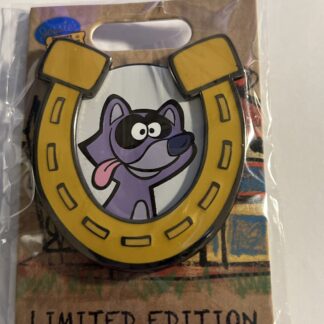WDI MOG Disney Jessie's Critters Carousel LE 200 Horseshoe Pin RACOON Toy Story