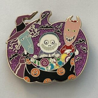 WDI NBC Lock Shock Barrel Nightmare Before Christmas Halloween 2017 LE Pin (D0)