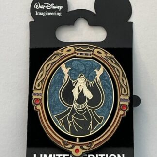 WDI Old Hag Evil Queen In Frame With Snakes Spinner Disney Pin LE 300 (B)