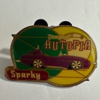 WDTC Walt Disney Travel Company DL Autopia Reopening Sparky 2000 Disney Pin D7