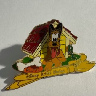 WDW 2003 Mickey's Toontown Pluto Artist Choice Doghouse Disney Pin B8